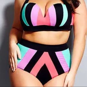 Two Piece Plus Size Swimsuit